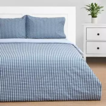 Комплект постельного белья Этель Blue cage, 2-сп, нав. 50х70 см, мако-сатин