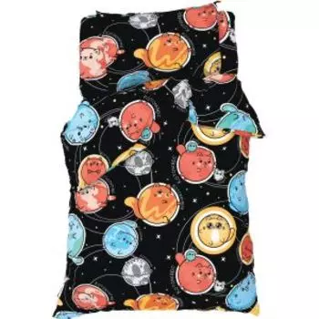 Комплект постельного белья Этель Cats and space, 1.5-сп, нав. 50х70 см, бязь