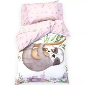 Комплект постельного белья Этель Fall in love, 1.5-сп, бязь, 100% хлопок