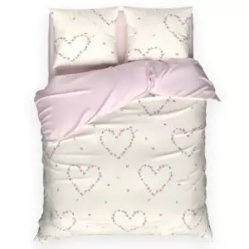 Комплект постельного белья Этель Флирт, 2-сп, бязь, хлопок 125г/м2