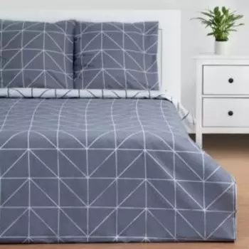 Комплект постельного белья Этель Grey haze, 2-сп, нав. 70х70 см, бязь