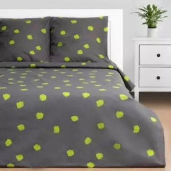 Комплект постельного белья Этель Grey storm, Евро, нав. 70х70 см, бязь