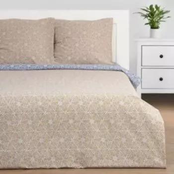 Комплект постельного белья Этель Illusione, Евро, нав. 70х70 см, бязь