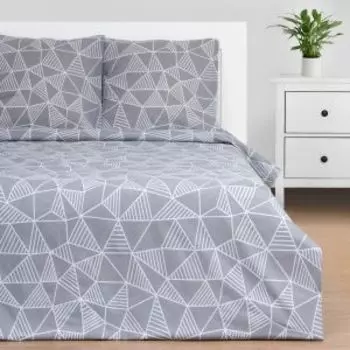 Комплект постельного белья Этель Калейдоскоп, Евро, нав. 70х70 см, поплин