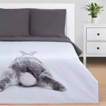 Комплект постельного белья Этель Кролик, 2-сп, нав. 70х70 см, бязь