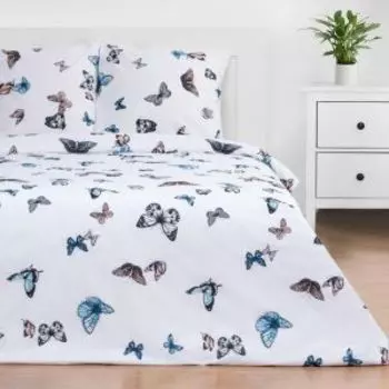 Комплект постельного белья Этель Легкость, 1.5-сп, нав. 70х70 см, поплин