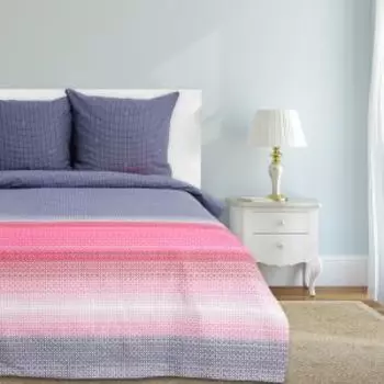 Комплект постельного белья Этель Лофт, Евро, нав. 70х70 см, бязь