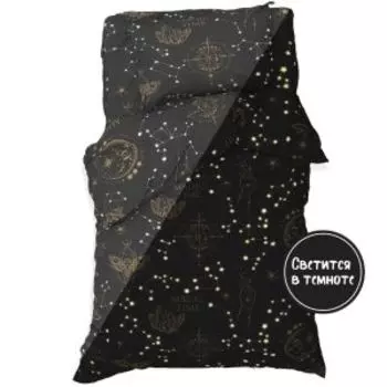 Комплект постельного белья Этель Magiс time, 1.5-сп, нав. 50х70 см, бязь