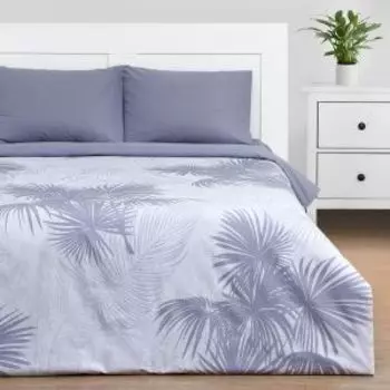 Комплект постельного белья Этель Palme, 1.5-сп, нав. 50х70 см, поплин