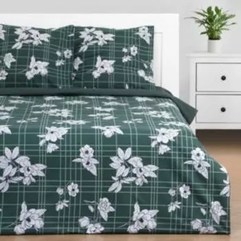 Комплект постельного белья Этель Spring time, 2-сп, нав. 70х70 см, поплин