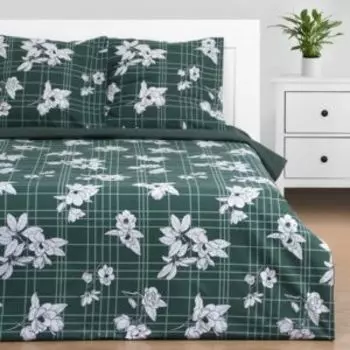 Комплект постельного белья Этель Spring time, Евро, нав. 70х70 см, поплин