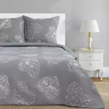 Комплект постельного белья Этель Te amo, Евро, нав. 70х70 см, бязь