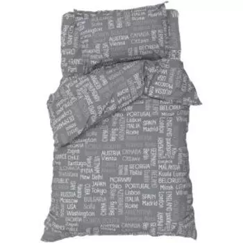 Комплект постельного белья Этель Young traveler, 1.5-сп, нав. 50х70 см, бязь