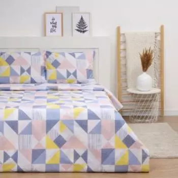 Комплект постельного белья Этель Зазеркалье, 2-сп, нав. 50х70 см, бязь