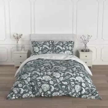 Комплект постельного белья Lagom Фалун, 1.5-сп, нав. 70х70 см, поплин