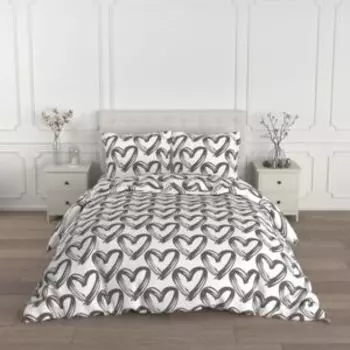 Комплект постельного белья Lagom Леви, 2-сп, нав. 70х70 см, поплин