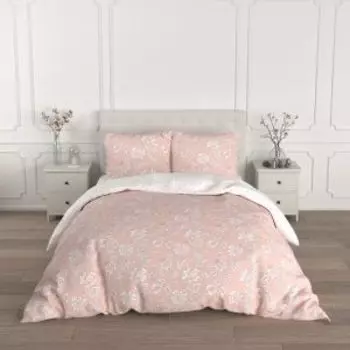 Комплект постельного белья Lagom Лулео, Евро, нав. 70х70 см, размер, поплин, хлопок 110 гр/м2