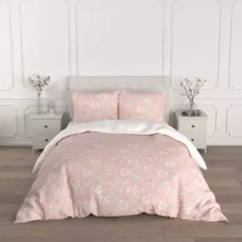 Комплект постельного белья Lagom Лулео, 1.5-сп, нав. 70х70 см, размер, поплин, хлопок 110 гр/м2