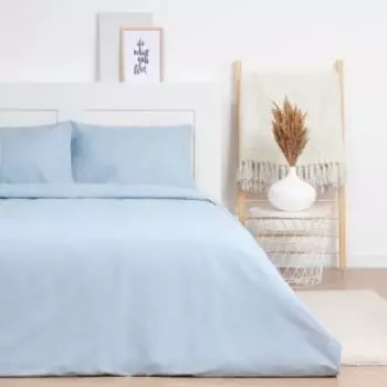 Комплект постельного белья LoveLife Celestial blue, Евро, нав. 50х70 см, сатин
