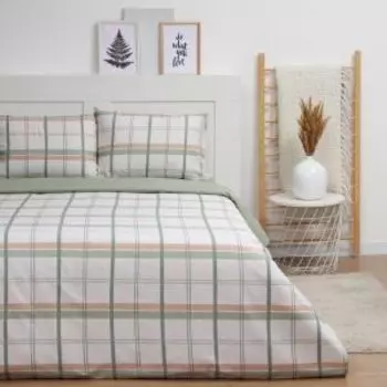 Комплект постельного белья LoveLife Cell, Евро, нав. 50х70 см, сатин