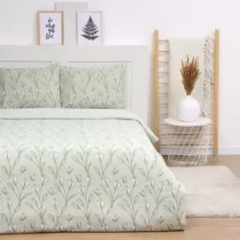 Комплект постельного белья LoveLife Leaflets, 2-сп, жатка, 100% п/э