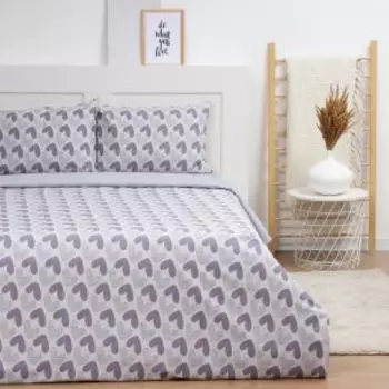 Комплект постельного белья LoveLife Love, 1.5-сп, нав. 50х70 см, сатин