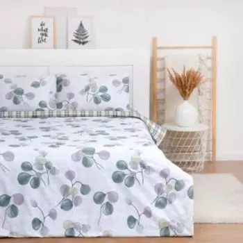 Комплект постельного белья LoveLife Plum, Евро, нав. 50х70 см, сатин