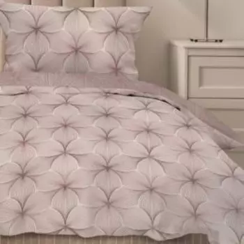 Комплект постельного белья Lovely Cottonika Цветы, 1.5-сп, нав. 50х70 см, бязь