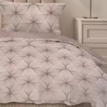 Комплект постельного белья Lovely Cottonika Цветы, Евро, нав. 50х70 см, бязь