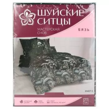 Комплект постельного белья Мастерская Снов, 2-сп, бязь, хлопок 142г/м2, диз. 21427-1