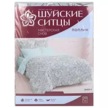 Комплект постельного белья Мастерская Снов, 2-сп, поплин, хлопок 112г/м2, диз. 21429-1