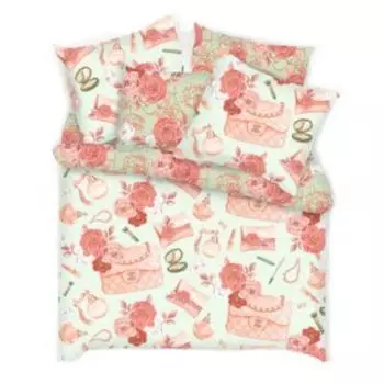 Комплект постельного белья Mona Lisa Kids Модницы, 1.5-сп, нав. 50х70 см, бязь