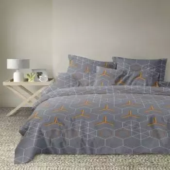 Комплект постельного белья Mona Liza Capresa Fusion Трой, 1.5-сп, полисатин, 85гр/м2