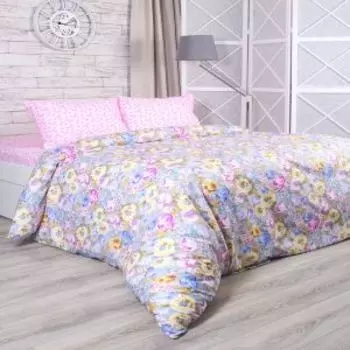 Комплект постельного белья Mona Liza Capresa Fusion Флер, 1.5-сп, нав. 50х70 см, полисатин