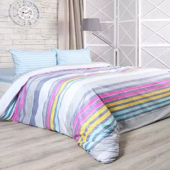Комплект постельного белья Mona Liza Capresa Fusion Ария, 1.5-сп, нав. 70х70 см, полисатин