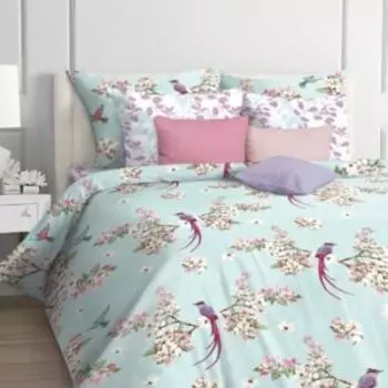 Комплект постельного белья Mona Liza Classic Bloom, Евро, нав. 70х70 см, бязь