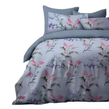 комплект постельного белья MONA LIZA Melissa сатин евро: под200х220см,прост215х240см,нав70х70см 2шт, 100%хл,120г/м2, Emma