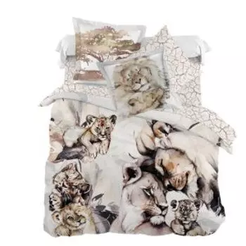 Комплект постельного белья Mona Liza Family Leos, Евро, 4 наволочки, мако-сатин