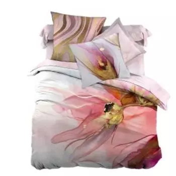 Комплект постельного белья Mona Liza Golden Coral, Евро, 4 наволочки, мако-сатин