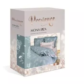Комплект постельного белья Mona Liza Premium Provence, Евро, сатин, green