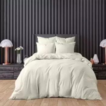 Комплект постельного белья Монохром, Евро, нав. 70х70 см, сатин
