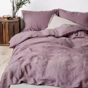 Комплект постельного белья Rustic Berry, Евро, нав. 70х70 см, полисатин