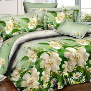 Комплект постельного белья Satin collection, 2-сп, нав. 70х70 см, микроволокно