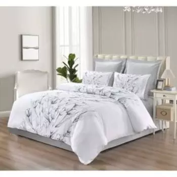 Комплект постельного белья Sofi de Marko Клеони, Евро, 4 нав., сатин