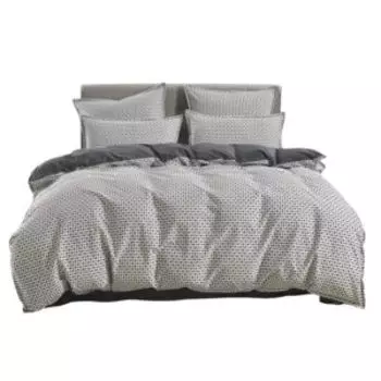 Комплект постельного белья Sofi de Marco Пикасо, Евро, 4 наволочки, сатин