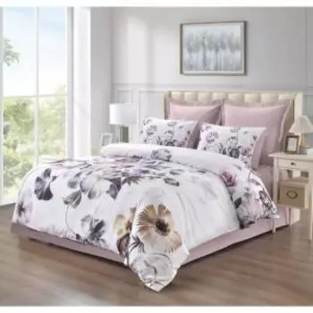 Комплект постельного белья Sofi de Marko Саммин, 2-сп, 4 нав., сатин