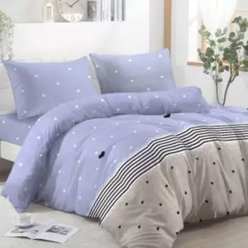 Комплект постельного белья Спал Спалыч Харти, 2-сп, нав. 70х70 см, бязь