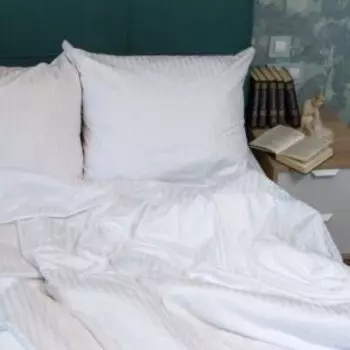 Комплект постельного белья Stripe, 1.5-сп, сатин-страйп