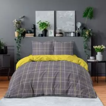 Комплект постельного белья Теодора Трани, 2-сп, нав. 70х70 см, поплин