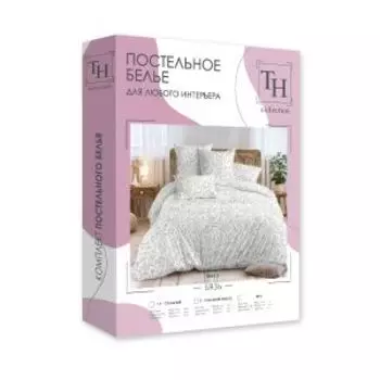 Комплект постельного белья Theodora, Евро, поликоттон, рис. 4654-2